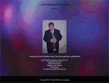 Tablet Screenshot of castlemediaproductions.com